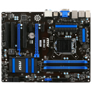  MSI B85-G43 (B85 LGA1150 PCI-E DDR3 SATAII/SATAIII, D-Sub, DVI, HDMI) ATX Retail