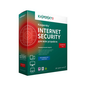 Антивирус Касперского Internet Security 1 год на 2 пк