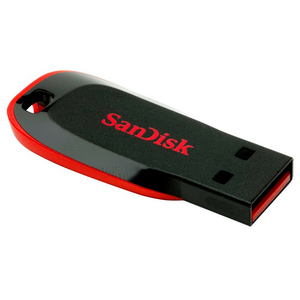  USB2.0 8Gb SanDisk Cruzer Blade Black [SDCZ50-008G-B35]