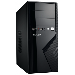  Delux DLC-MV875 Black (ATX)  \