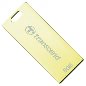  USB2.0 8Gb Transcend JetFlash T3G (TS8GJFT3G) Sochi 2014 Logo, gold