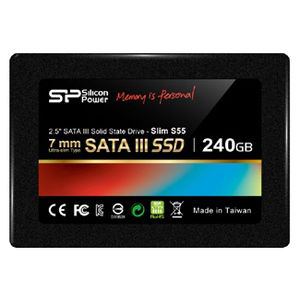 SSD диск 240Gb Silicon Power S55 SP240GBSS3S55S25 (480/556 Мб)