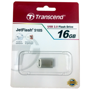 USB2.0 Flash Drive 16Gb Transcend JetFlash 510 (TS16GJF510S)