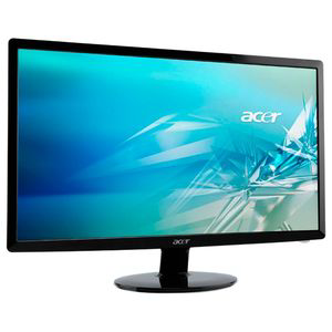  Acer S240HLBID 24" Black (LED, 1920x1080, 5ms, 250 cd/m2, DCR 100M:1, D-Sub, DVI (HDCP), HDMI) 