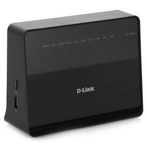 Wi-Fi  ADSL D-Link DSL-2650U/RA/U1A (Annex A 4xLAN 100/ 1xUSB Wi-Fi 150/)