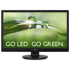  ViewSonic VA2445 23.6" Glossy-Black (FullHD LED 5ms 16:9 DVI 10M:1 250cd)