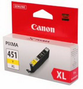 Картридж Canon CLI-451XL Yellow