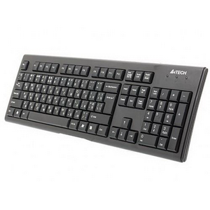 Клавиатура A4tech KR-83 black проводная USB 104 клавиши