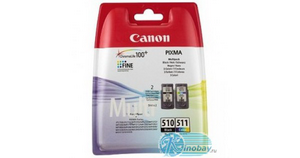 Картридж Canon PG-510/CL-511 для PIXMA MP240/260/480, MX320/330, 4 цвета, 244 стр.