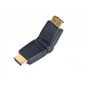 Переходник HDMI - HDMI (Мама-Папа,вращающийся на 180) Gembird A-HDMI-FFL2