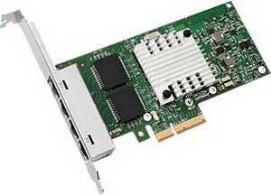 Сетевая карта PCI-E Intel I350-T4 (4xLAN 1000Мбит\с)