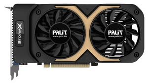  NVIDIA GeForce GTX750Ti 2Gb Palit STORMX DUAL (1202Mhz 2GB 6008Mhz GDDR5 128bit DVI-D, VGA Mini HDMI)