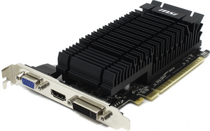  MSI  GeForce N610 700Mhz 1Gb 1000Mhz DDR3 64bit DVI VGA RTL