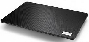 Подставка для ноутбука DEEPCOOL N1 Black (до 15,6", супертонкий 2,6см, 180мм вентилятор)