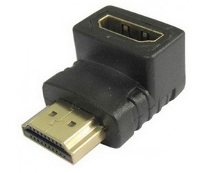 Переходник HDMI - HDMI (Мама-Папа, угловой) VCOM VAD7865/CA320 