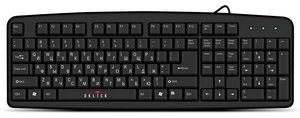 Клавиатура Oklick 100M Standard USB (черный)