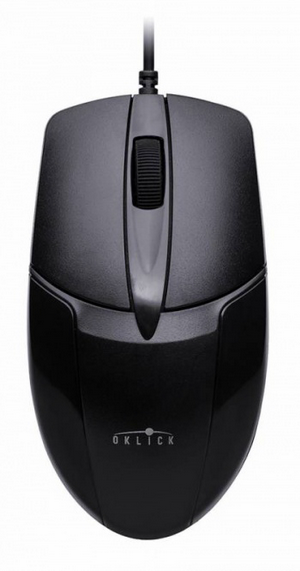 Мышь Oklick 145M black (1000dpi) USB