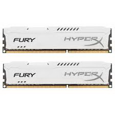 Оперативная память DDR3 1600 4GB (PC3-12800) Kingston HyperX Fury White Series CL10 HX316C10FW/4