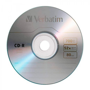 Диск однократной записи  CD-R80 52x 700 Мб 