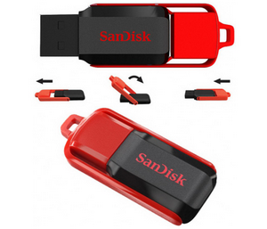  USB2.0 8Gb SanDisk Cruzer Switch SDCZ52-008G-B35