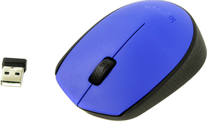 Мышь беспроводная Logitech M171 Blue (910-004640)