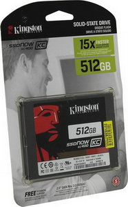 SSD  512GB Kingston KC400 Series SKC400S37/512G