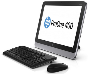  19.5" HP ProOne 400 i5-4590T/4Gb/500Gb/DVDRW/Adjustable Stand/W7Pro+W8.1Pro/k+m [P5J95ES]