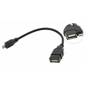 Переходник OTG microUSB(Папа) - USB(Мама) VCOM CU280