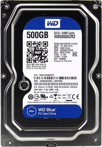 Жесткий диск 500Gb WD Blue WD5000AZRZ 5400rpm 64Mb