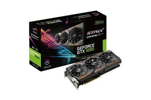  NVIDIA GeForce GTX1080 8Gb ASUS STRIX-GTX1080-8G-GAMING