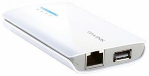Wi-Fi   TP-LINK TL-MR3040 (1xLAN 100/ 1xUSB Wi-Fi 150/)