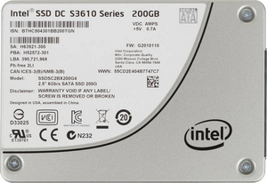 SSD  200Gb Intel S3610 SSDSC2BX200G401 (550/230 )