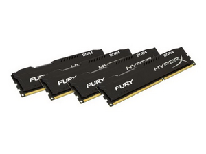   DDR4 2133 32GB Kit 2x16Gb (PC4-17000) Kingston HX421C14FBK2/32 {PC4-17000, 2133MHz, CL13, HyperX Fury Black}