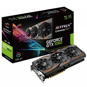  NVIDIA GeForce GTX1060 6Gb ASUS STRIX-GTX1060-O6G-GAMING