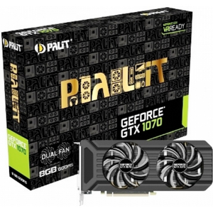  NVIDIA GeForce GTX1070 8Gb PALIT PA-GTX1070 Dual 8G