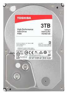 Жесткий диск 3Tb Toshiba HDWD130UZSVA 7200rpm 64mb