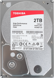 Жесткий диск 2Tb Toshiba P300 HDWD120UZSVA 7200rpm 64Mb