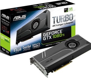  NVIDIA GeForce GTX1080Ti 11Gb ASUS TURBO-GTX1080TI-11G