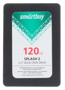 SSD  120Gb Smartbuy Splash 2 SB120GB-SPLH2-25SAT3 (280/460 )