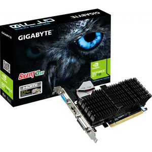  NVIDIA GeForce GT710 2Gb Gigabyte GV-N710SL-2GL (954Mhz  2Gb 1800Mhz 64 bit GDDR3 VGA DVI HDMI)