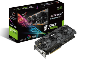  NVIDIA GeForce GTX1070Ti 8Gb ASUS ROG-STRIX-GTX1070TI-A8G-GAMING