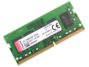 Память SODIMM DDR4 2400 4GB PC4-19200 Kingston KVR24S17S6