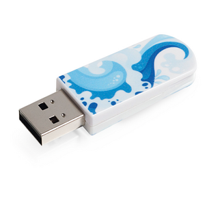 Флешка USB2.0 8Gb Verbatim Mini Elements Edition Water 098159