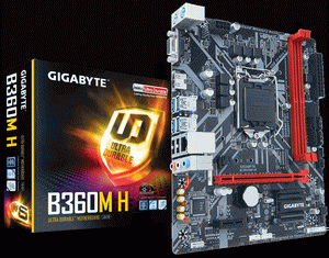   GIGABYTE GA-B360M H RTL {LGA1151, B360, 2DDR4, PCI-E Dsub+HDMI GbLAN SATA MicroATX}