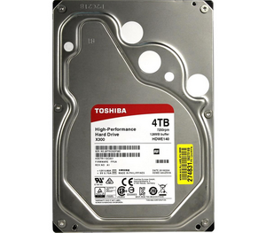   4TB Toshiba X300 HDWE140UZSVA 7200rpm 128MB