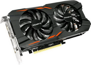  NVIDIA GeForce GT1050 2Gb Gigabyte GV-N1050WF2OC-2GD