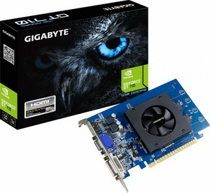  NVIDIA GeForce GT710 1Gb Gigabyte GV-N710D5-1GI 