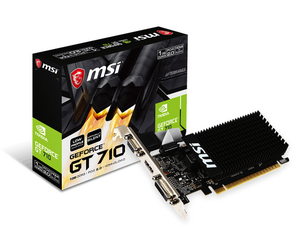 Видеокарта NVIDIA GeForce GT710 1Gb MSI 1GD3H LP