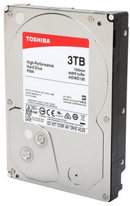   3Tb Toshiba P300 HDWD130EZSTA 7200rpm 64mb