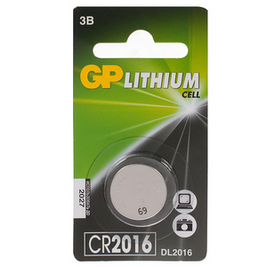 Батарейка GP CR2016-C1 (1 шт. в уп-ке)
